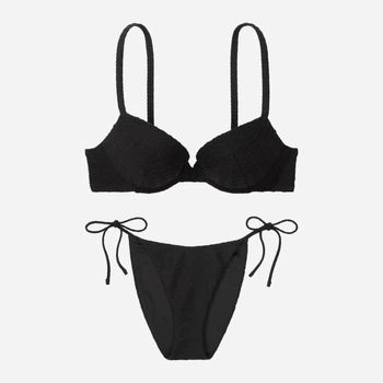 Купальник роздільний жіночий Victoria's Secret 773636643 34A/S Чорний (1159816876)