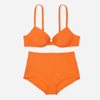Купальник роздільний жіночий Victoria's Secret 906702583 34DD/M Помаранчевий (1159820403)