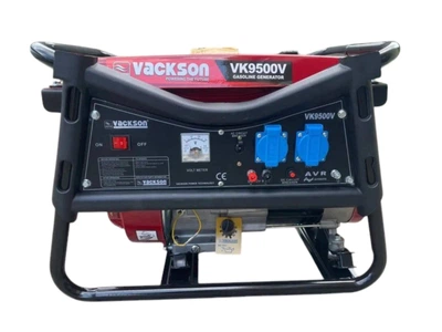 Бензиновый генератор Vackson VK9500V 3.8кв МЕДЬ! AVR. Ручной стартер