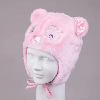 Шапка для дівчинки tutu 02716 46-48 Рожева