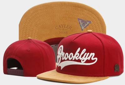 Снэпбек Snapback Кепка Бейсболка Снепбек Cayler Sons Brooklyn NYC красный
