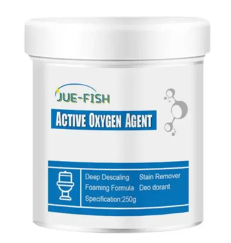 Средство для чистки унитазов JUE-FISH Active Oxygen Agent 250 г (X-977)