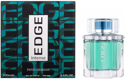 Парфумована вода для чоловіків Swiss Arabian Edge Intense 100 мл (6295124026577)