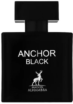 Парфумована вода для чоловіків Alhambra Anchor Black 100 мл (6291108730058)