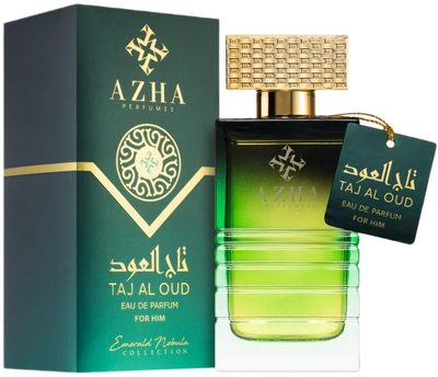 Парфумована вода для чоловіків Azha Perfumes Taj Al Oud 100 мл (6629021040044)