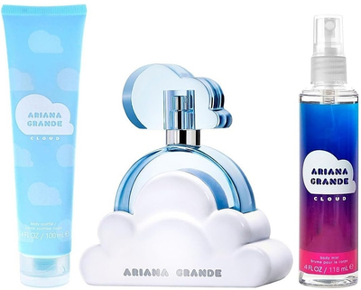 Zestaw damski Ariana Grande Cloud Woda perfumowana 100 ml + Balsam do ciała 100 ml + Mgiełka do ciała 118 ml (810101501654)