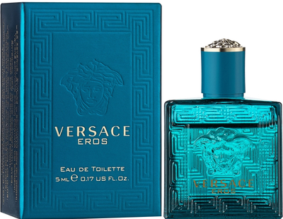 Miniaturka Woda toaletowa męska Versace Eros 5 ml (8011003809264)