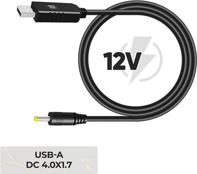 Кабель питания ArmorStandart USB - DC 4.0x1.7 12V 0.8 м (ARM79301)