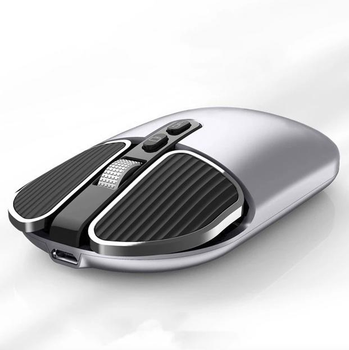 Бездротова миша Bautech Bluetooth 5.1 2,4G 800 DPI 1200 DPI 1600 DPI Сірий