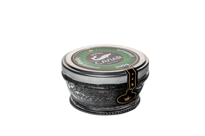Ікра зерниста осетрових чорна ROYAL CAVIAR - «PREMIUM» 100г