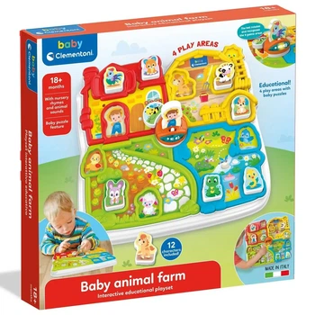Розвиваючий центр Clementoni Ферма з тваринами Baby Animal Farm