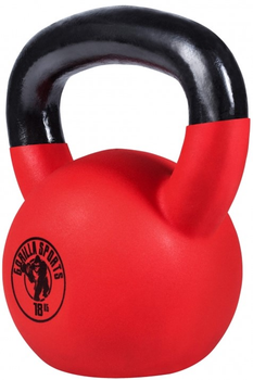 Kettlebell Gorilla Sports gumowane profesional 18 kg (4260438737527)