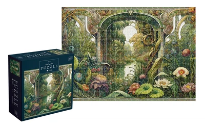 Пазлы трехслойные Interdruk Secret Garden 3 33х48 см 500 шт (370099)