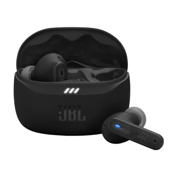 Бездротові навушники TWS JBL Tune Beam 2 Black (JBLTBEAM2BLK), закриті, активне шумозаглушення, 48 (12+36) годин автономної роботи, 6 мікрофонів, чорні
