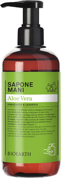 Жидкое мыло увлажняющее и успокаивающее Bioearth Aloe Vera 500 мл (8029182011415)