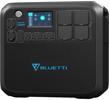 Зарядная станция Bluetti AC200MAX, 2200 Вт, 2048 Вт*ч