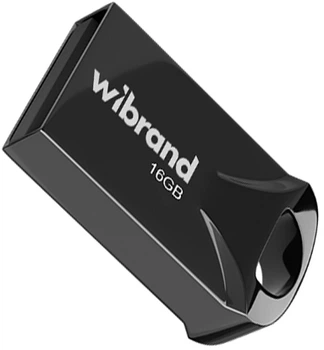 Флеш пам'ять USB Wibrand Hawk 16GB USB 2.0 Black (WI2.0/HA16M1B)
