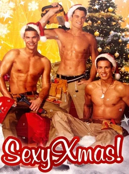 Сексуальный рождественский адвент-календарь для женщин Sexy Xmas lade Sexy Men Craftsmen 75г