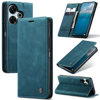 Чехол книжка с магнитом Xiaomi Redmi 13 (4G/5G) CaseMe Sea Green (38328-56)