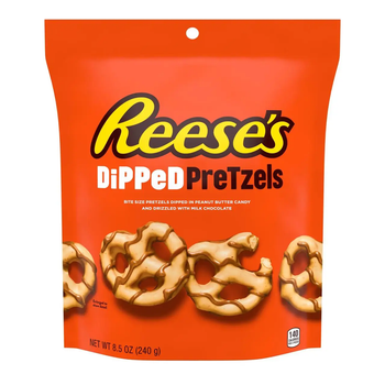 Кренделики Reese's Dipped Pretzels Peanut Butter 240 г – ROZETKA