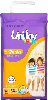 Трусики Unijoy baby Soft L 9-14 кг 56 шт (6967252809062)