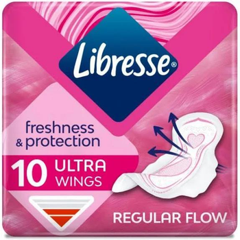 Гігієнічні прокладки Libresse Ultra Normal Soft 10 шт.