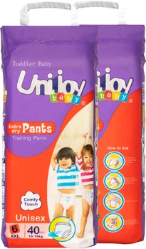 Трусики Unijoy baby Soft XXL 15-19 кг 40 шт (6973920540724)