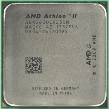 Процесор sAM3 AMD Athlon II 260, 3.2-3.2 МГц, 2-2 core, Ні, 65W Б/В