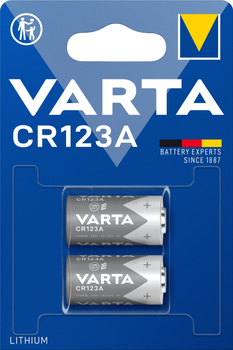 Bateria Varta CR 123A BLI 2 szt. (6205301402)