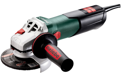 Кутова шліфмашина Metabo WEV 11-125 Quick (603625000) з регулюванням кількості обертів + швидкозатискною гайкою + картонна коробка