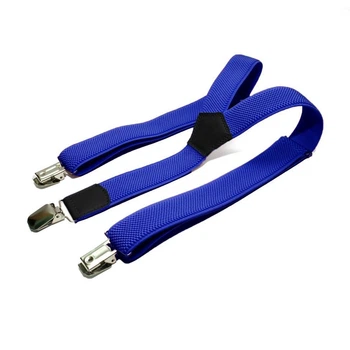 Подростковые подтяжки Gofin синие електрик PBT-4223