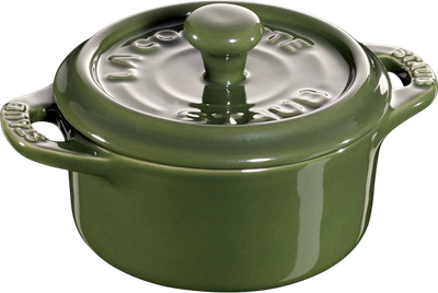 Каструля Staub Mini Cocotte кругла Зелена 200 мл (4009839311123)