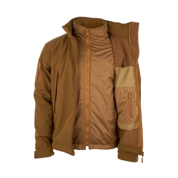 Зимова куртка WinTac Soft Shell Stalker Winter 2 in 1 XL Coyote