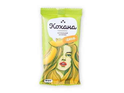 Батончик КОХАНА 40г Диня натуральний