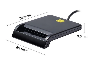 Сканер банківських смарткарт кардрідер card reader USB зчитувач IC/ID