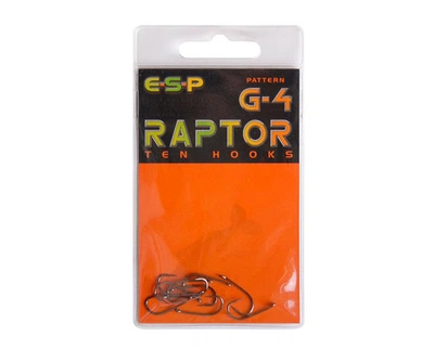 Крючок ESP Raptor G4 №6, 10шт.,EHRG406
