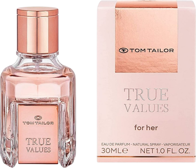 Woda perfumowana damska Tom Tailor True Values 30 ml (4051395191190)