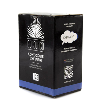 Вугілля для кальяну Коколоко Хмара 1г (Вугілля Cocoloco Khmara)