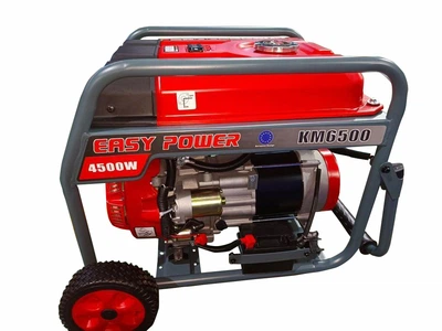 Генератор EASY POWER KM6500 4,5 кВт 1ф бензин ключ