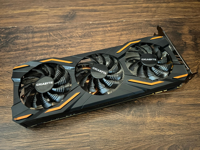 Видеокарта Gigabyte GeForce GTX 1080 8GB GDDR5X Б/У