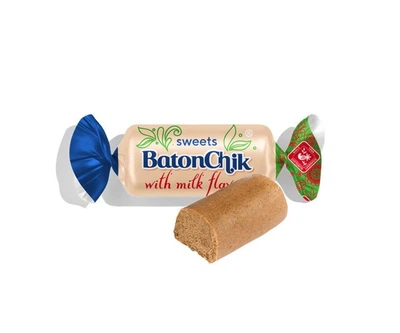Конфеты БатонChik со вкусом молока Житомирские лакомства 1 кг