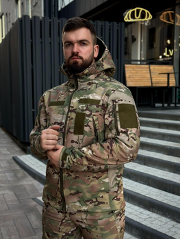 Костюм Софтшел Мультикам на флисе М размер SoftShell Multicam