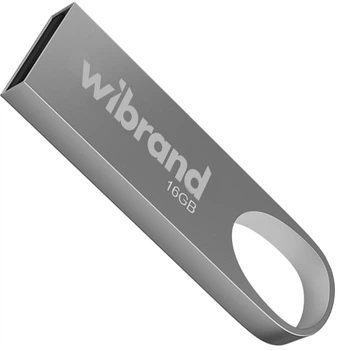Флеш пам'ять USB Wibrand Irbis 16GB USB 2.0 Silver (WI2.0/IR16U3S)