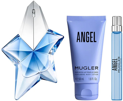 Набір для жінок Mugler Angel Парфумована вода 50 мл + Лосьйон для тіла 50 мл + Мініатюра Парфумована вода 10 мл (3614274330199)