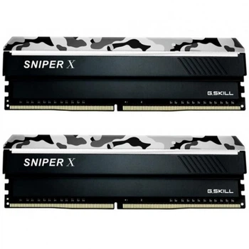 Модуль пам'яті G.Skill DDR4 32Gb (2x16) SniperX 3200 MHz (F4-3200C16D-32GSXWB)