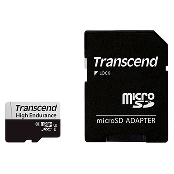 Карта пам'яті Transcend 64GB microSDXC C10 UHS-I U1 High Endurance (85TB) (TS64GUSD350V)
