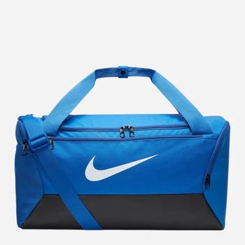 Спортивная сумка Nike Nk Brsla S Duff - 9.5 DM3976-480 Черный/Синий (196606015934)