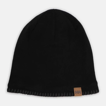 Шапка Helly Hansen MOUNTAIN BEANIE FLEECE LINED 67083-992 One Size Чорна (7040058633815)