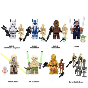 Набор фигурок для конструктора Звёздные войны Star Wars 8 шт TV6106