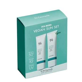 Сонцезахисний крем з центелою Dr.Ceuracle Cica Regen Vegan Sun Set DUO 2 в 1 100 мл